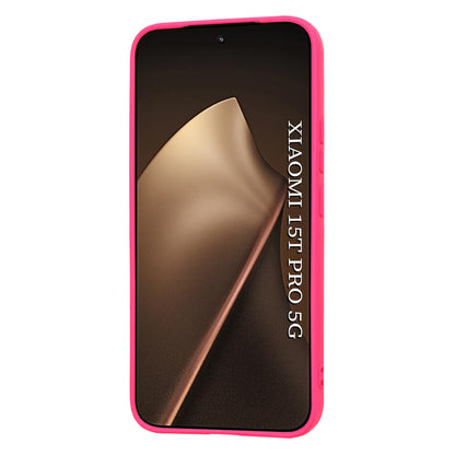 Tok Xiaomi 15T Pro-hoz, Techsuit, SoftFlex, Sötétrózsaszín