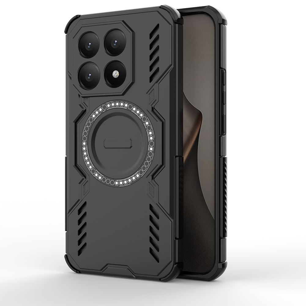 MagSafe Case for Xiaomi 15T, Techsuit, ArmorMag, Black