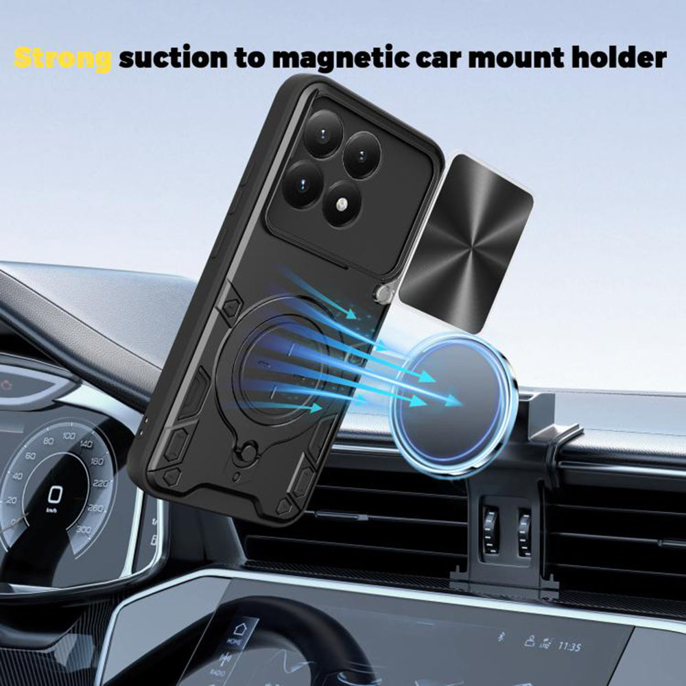 Case for Xiaomi 15T, Techsuit, CamGuard Pro, Red