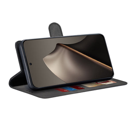 Tok Xiaomi 15T-hez, Techsuit, Diary Book, Fekete