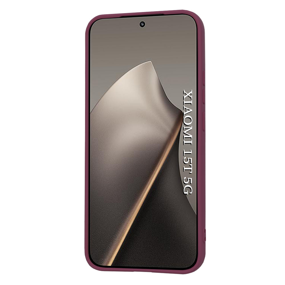 Tok Xiaomi 15T-hez, Techsuit, SoftFlex, Cseresznyepiros