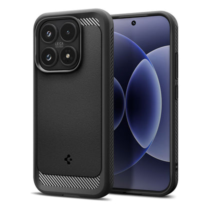 Tok Xiaomi 17-hez, Spigen, Rugged Armor, Matt Fekete ACS10458