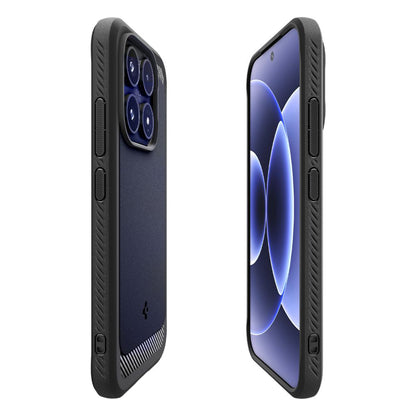 Tok Xiaomi 17-hez, Spigen, Rugged Armor, Matt Fekete ACS10458