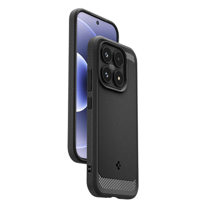 Tok Xiaomi 17-hez, Spigen, Rugged Armor, Matt Fekete ACS10458