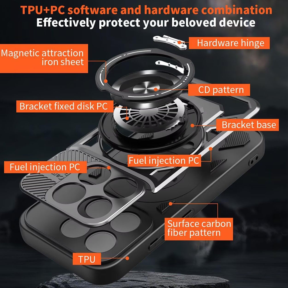 Tok Xiaomi 17-hez, Techsuit, RuggedCam, Lila