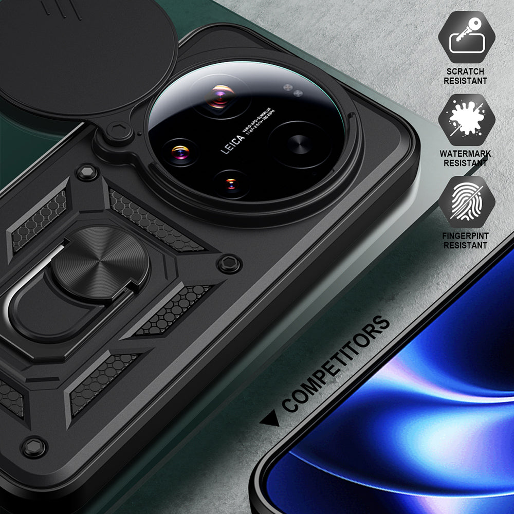 Tok Xiaomi 17 Ultra-hoz, Techsuit, CamShield, Kék