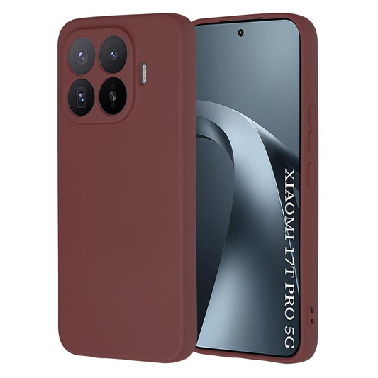 Tok Xiaomi 17T Pro-hoz, Techsuit, SoftFlex, Bordó