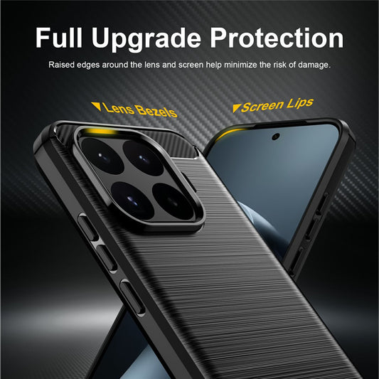 Tok Xiaomi 17T-hez, Techsuit, karbon, fekete