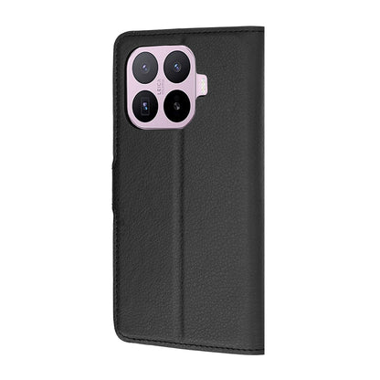 Tok Xiaomi 17T-hez, Techsuit, bőr folio, fekete