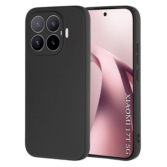 Tok Xiaomi 17T-hez, Techsuit, SoftFlex, Fekete