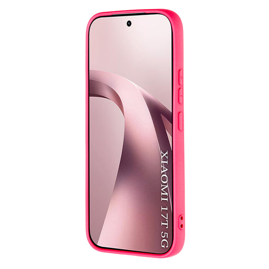 Tok Xiaomi 17T-hez, Techsuit, SoftFlex, Sötét rózsaszín