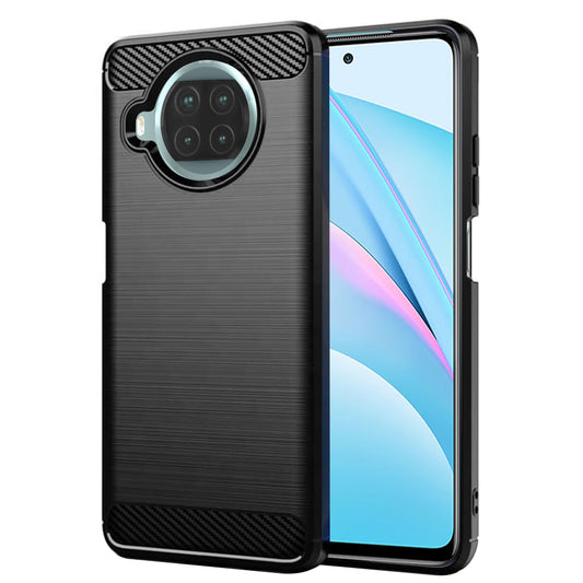 Tok Xiaomi Mi 10T Lite 5G-hez, Techsuit, Karbon, Fekete
