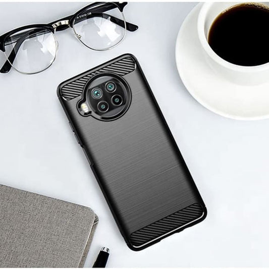 Tok Xiaomi Mi 10T Lite 5G-hez, Techsuit, Karbon, Fekete