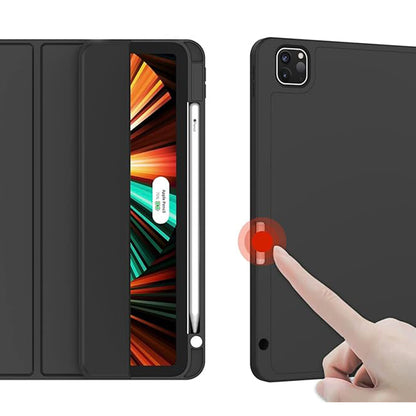 Tok Xiaomi Pad 6 / 6 Pro-hoz, Techsuit, Flex Trifold, Fekete