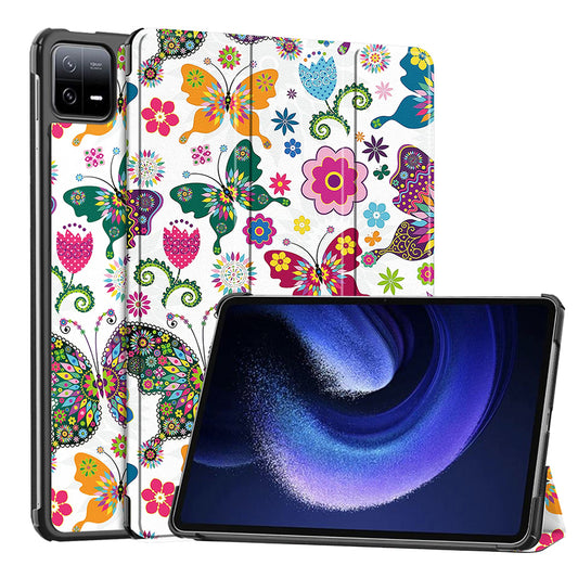 Tok Xiaomi Pad 6 / 6 Pro-hoz, Techsuit, FoldPro Butterfly, Többszínű