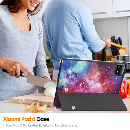 Tok Xiaomi Pad 6 / 6 Pro-hoz, Techsuit, FoldPro Galaxy, Többszínű