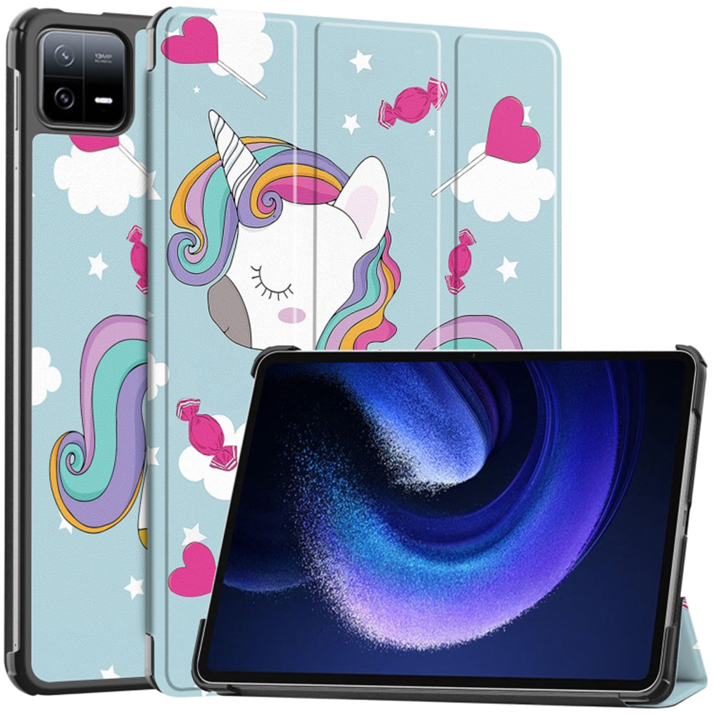 Tok Xiaomi Pad 6 / 6 Pro-hoz, Techsuit, FoldPro Unicorn, Többszínű