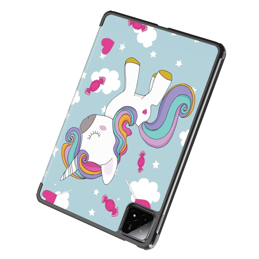 Tok Xiaomi Pad 6S Pro 12.4-hez, Techsuit, FoldPro Unicorn, Többszínű