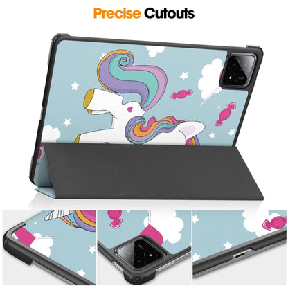 Tok Xiaomi Pad 6S Pro 12.4-hez, Techsuit, FoldPro Unicorn, Többszínű