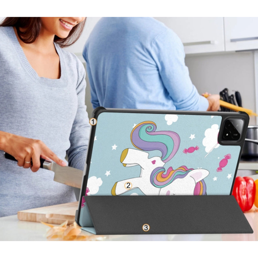 Tok Xiaomi Pad 7 / 7 Pro-hoz, Techsuit, FoldPro Unicorn, Többszínű