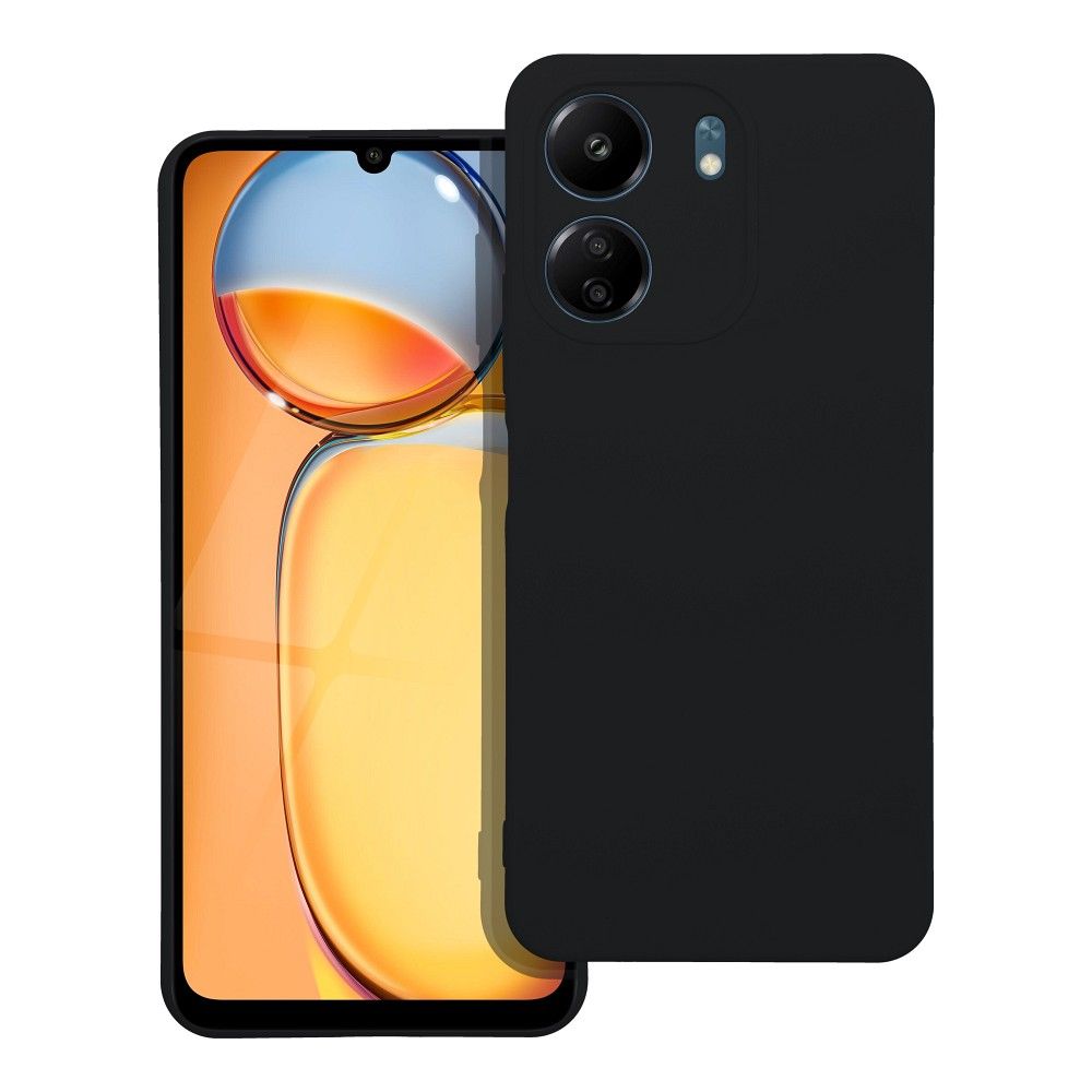 Tok Xiaomi Poco C65 / Redmi 13C-hez, OEM, szilikon, fekete