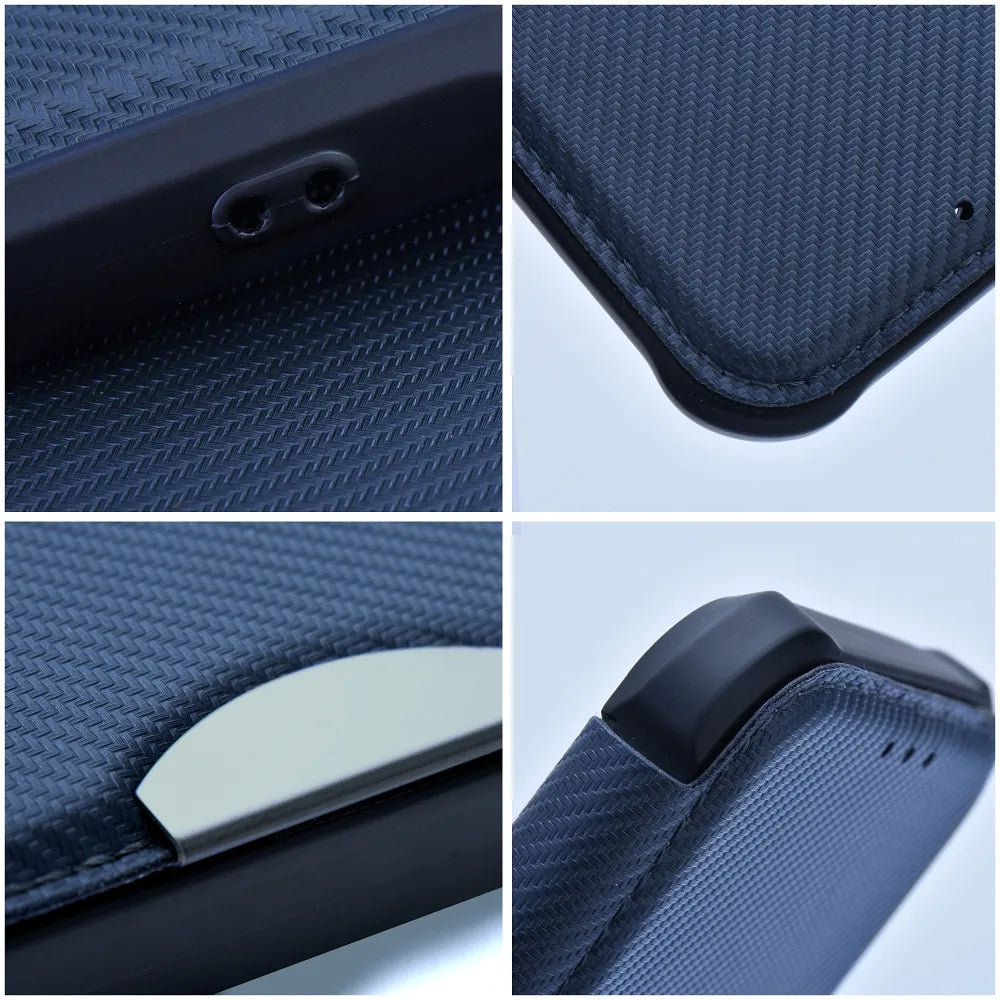 Tok Xiaomi Poco C75 5G / C75 / Redmi 14C-hez, OEM, Razor Book, Kék