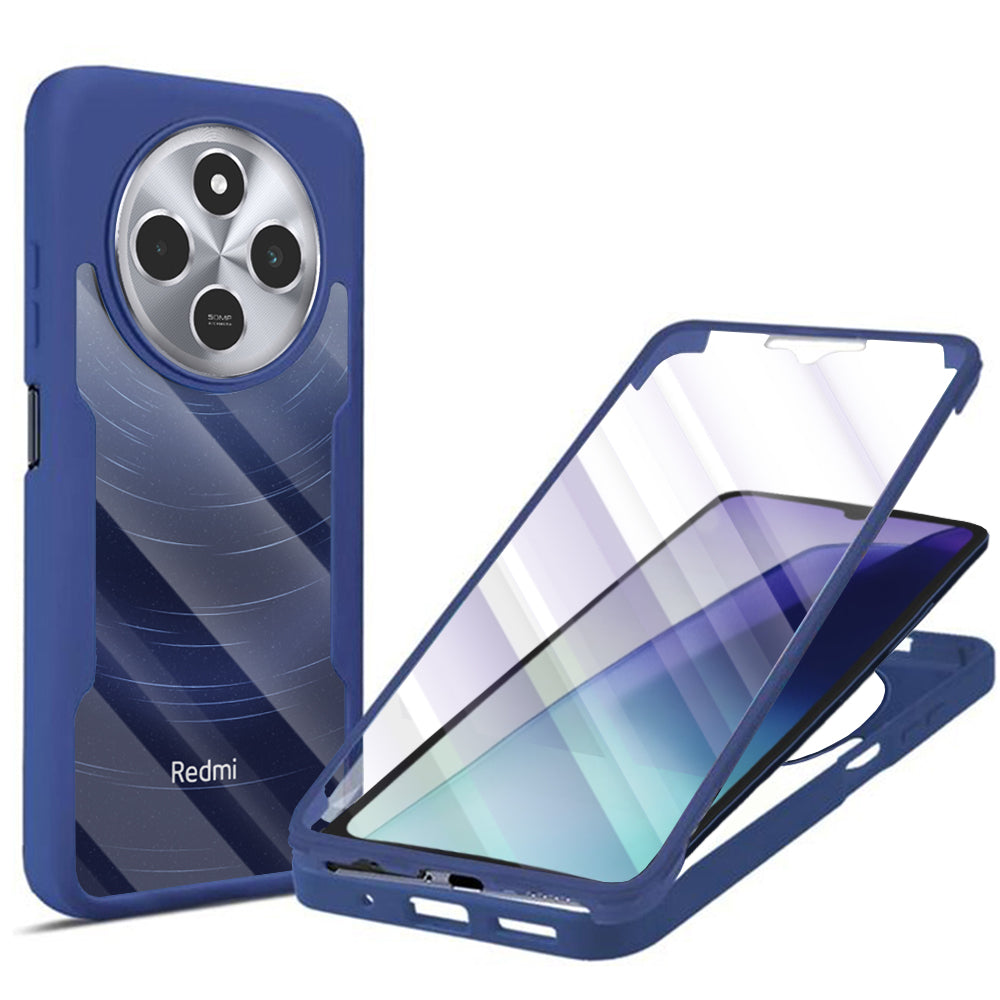 Tok Xiaomi Poco C75 / Redmi 14C-hez, Techsuit, ColorVerse 360, Kék