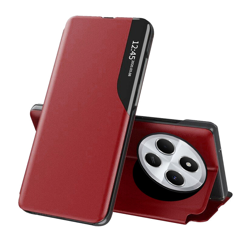 Tok Xiaomi Poco C75 / Redmi 14C-hez, Techsuit, eFold, Piros