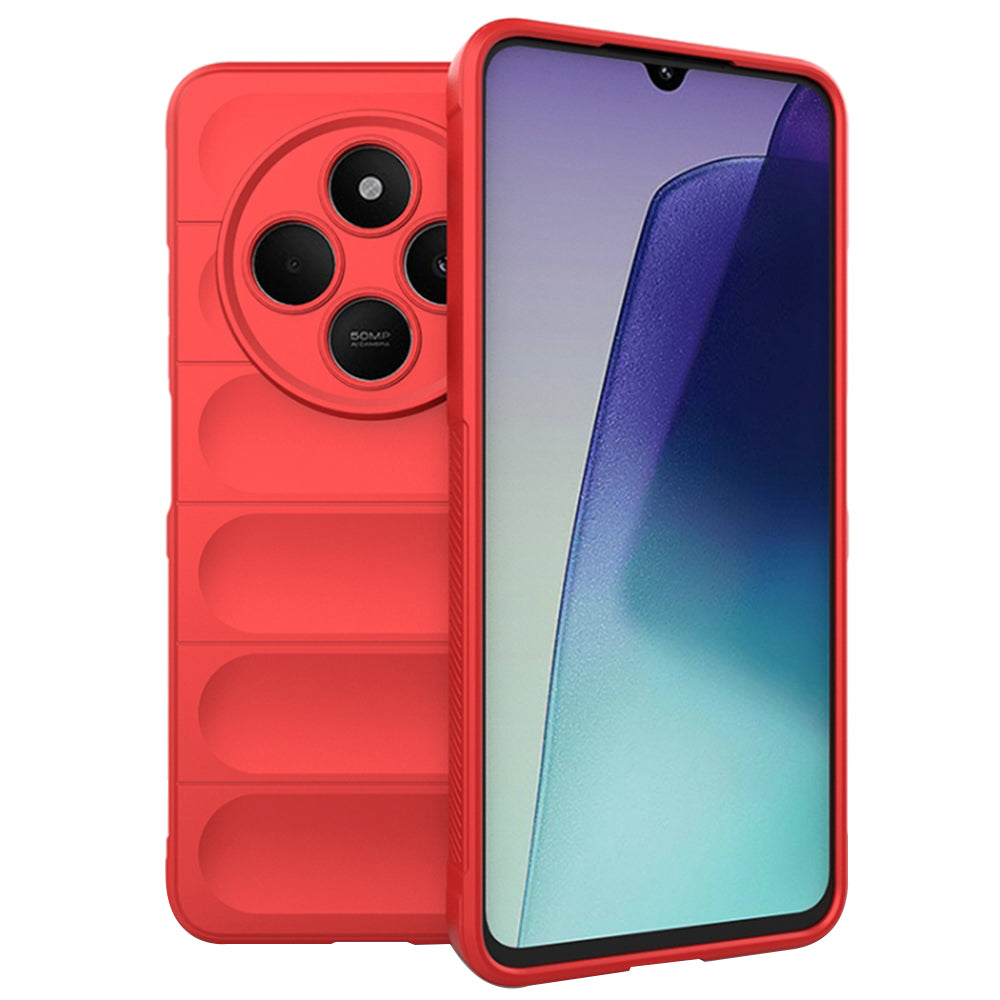 Tok Xiaomi Poco C75 / Redmi 14C-hez, Techsuit, Magic Shield, Piros
