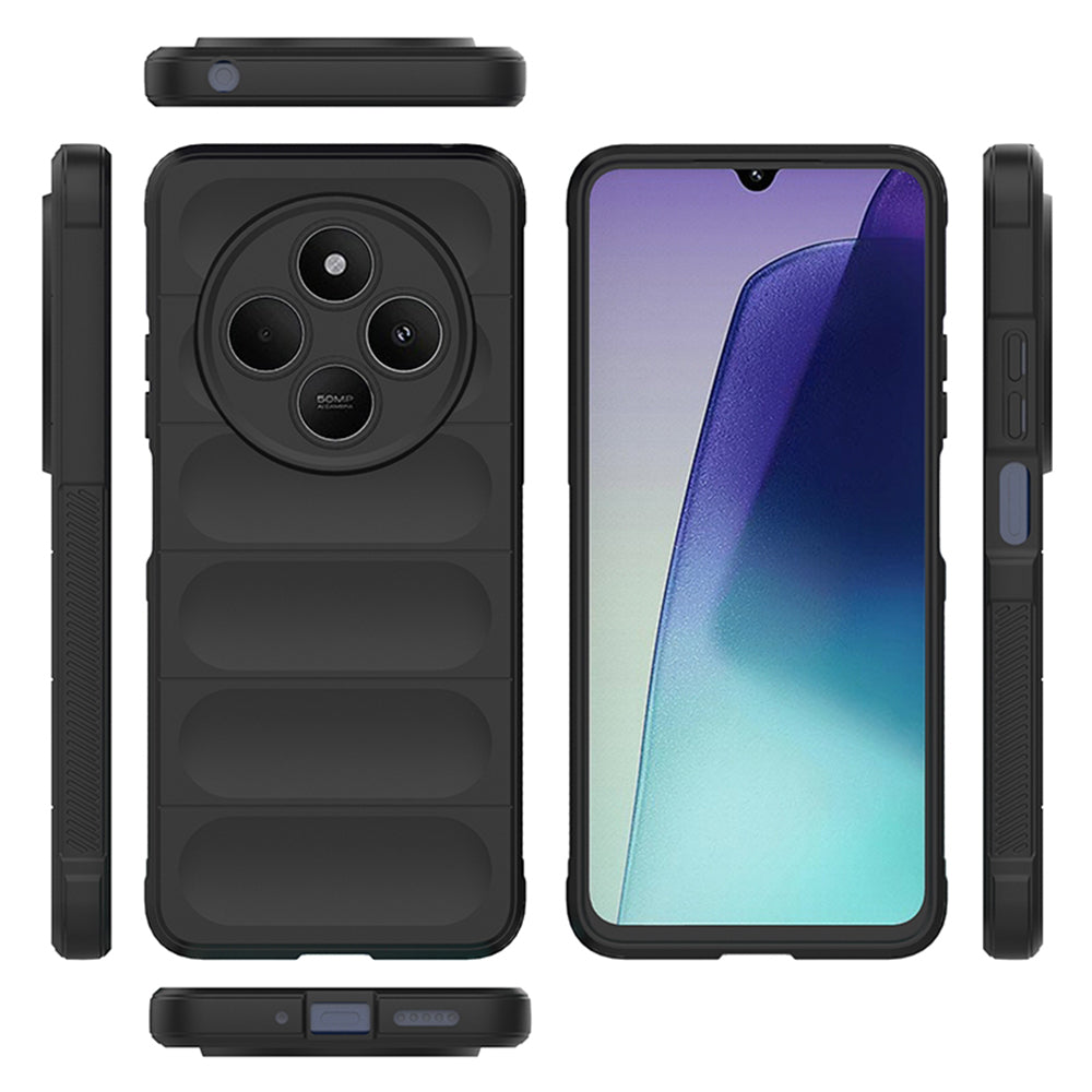 Tok Xiaomi Poco C75 / Redmi 14C-hez, Techsuit, Magic Shield, Piros