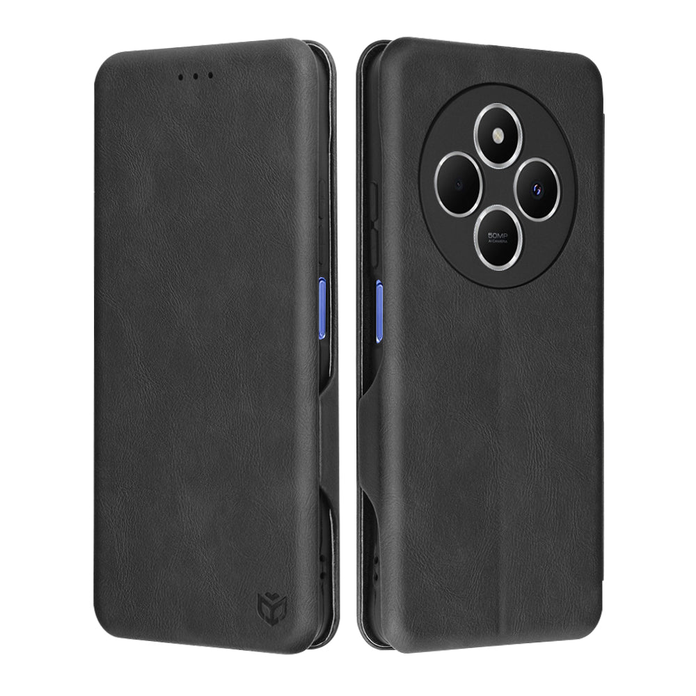 Tok a Xiaomi Poco C75 / Redmi 14C készülékhez, Techsuit, Safe Wallet Plus, Fekete