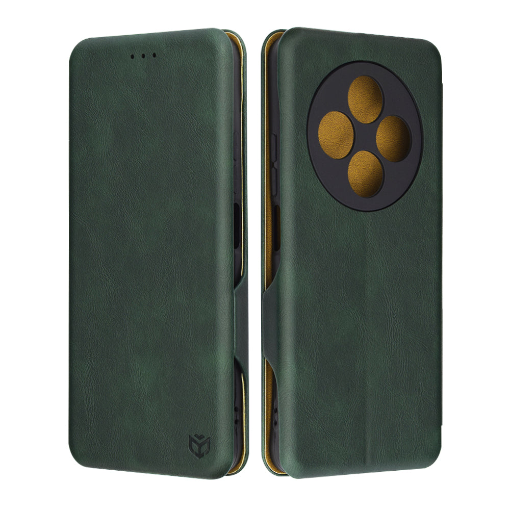 Xiaomi Poco C75 / Redmi 14C tok, Techsuit, Safe Wallet Plus, Zöld