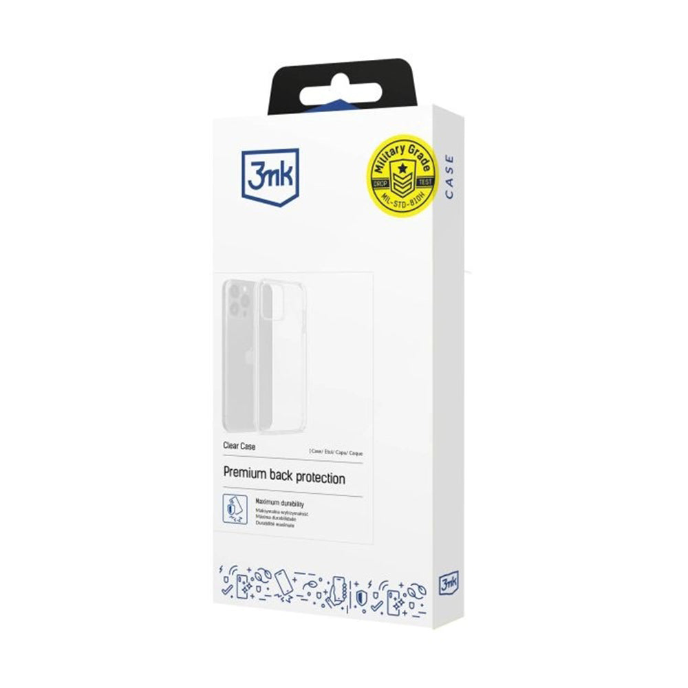 Case for Xiaomi Poco C85 4G / Redmi 15C 5G / 15C 4G, 3MK, Clear, Transparent