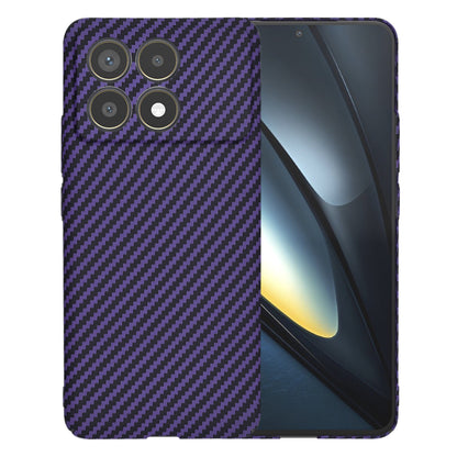 Tok Xiaomi Poco F6 Pro-hoz, Techsuit, Carbonite FiberShell, Lila