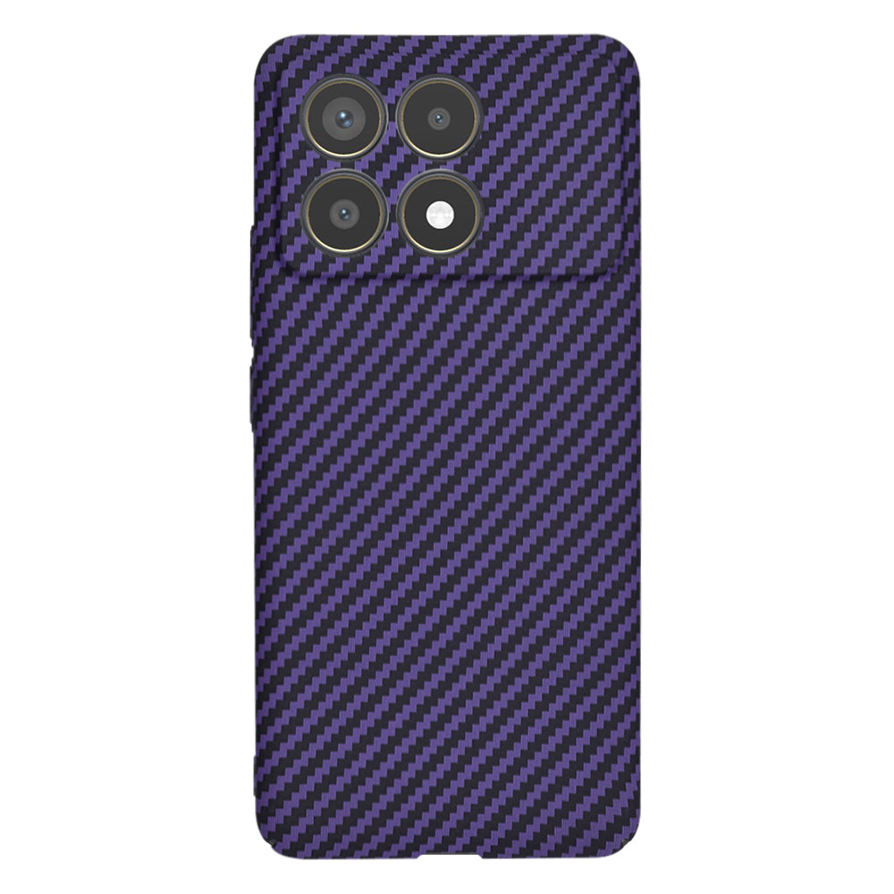 Tok Xiaomi Poco F6 Pro-hoz, Techsuit, Carbonite FiberShell, Lila