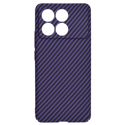 Tok Xiaomi Poco F6 Pro-hoz, Techsuit, Carbonite FiberShell, Lila