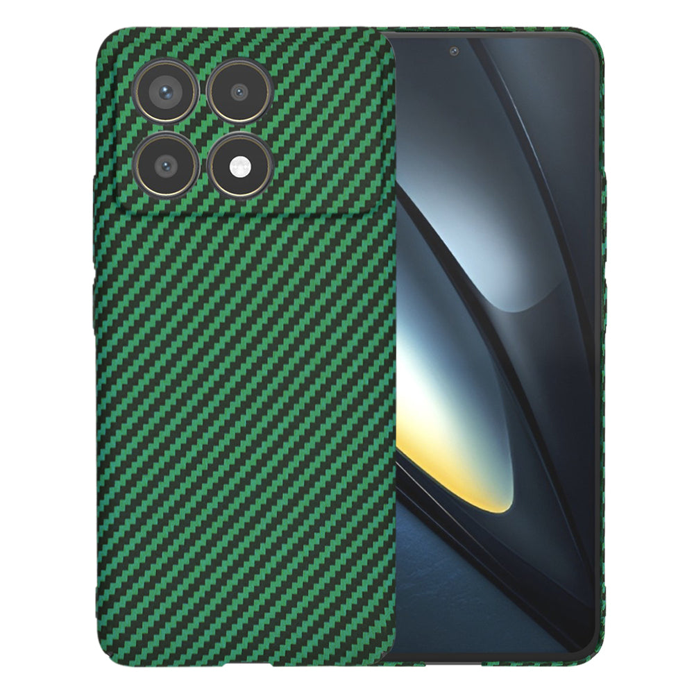 Tok Xiaomi Poco F6 Pro-hoz, Techsuit, Carbonite FiberShell, Zöld