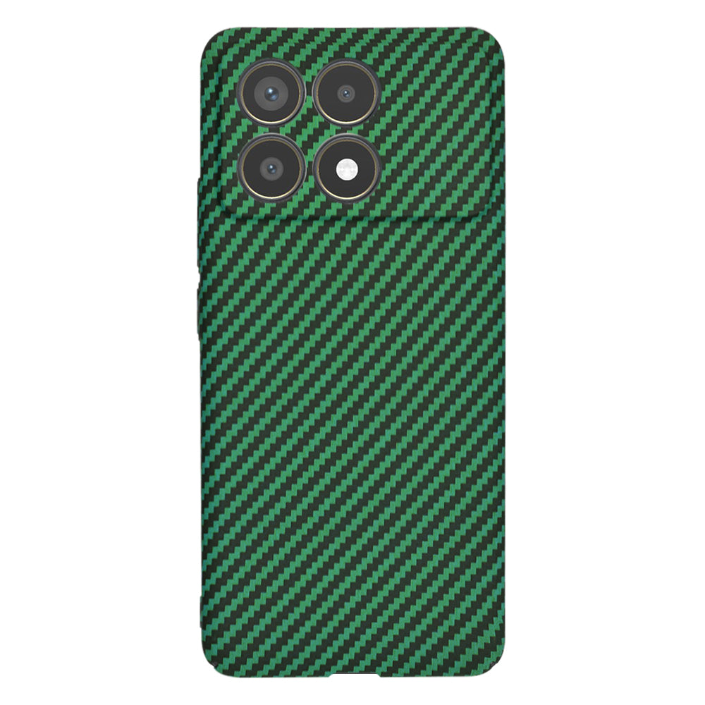 Tok Xiaomi Poco F6 Pro-hoz, Techsuit, Carbonite FiberShell, Zöld