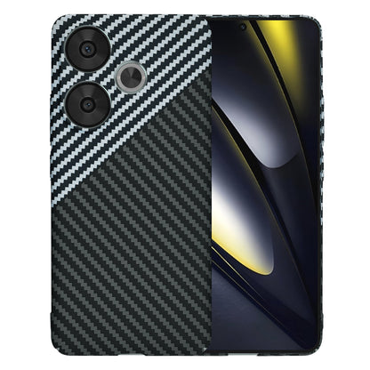 Tok Xiaomi Poco F6-hoz, Techsuit, Carbonite FiberShell, Fekete Szürke