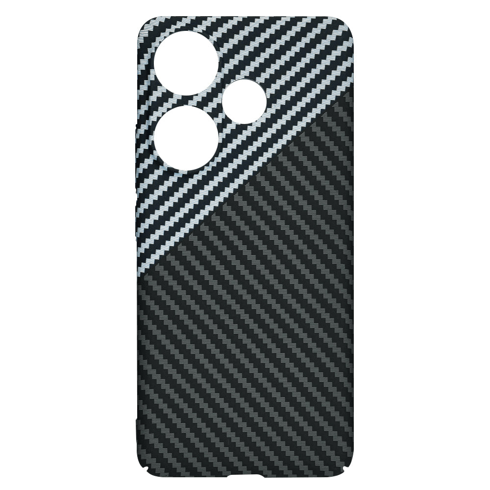 Tok Xiaomi Poco F6-hoz, Techsuit, Carbonite FiberShell, Fekete Szürke