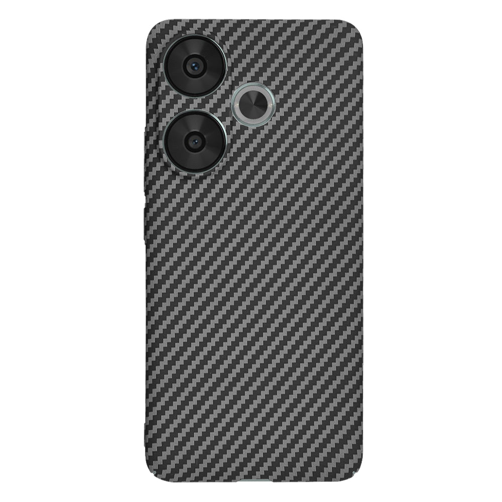 Tok Xiaomi Poco F6-hoz, Techsuit, Carbonite FiberShell, Fekete