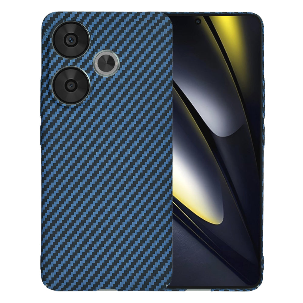 Tok Xiaomi Poco F6-hoz, Techsuit, Carbonite FiberShell, Türkiz