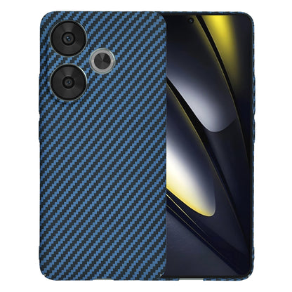 Tok Xiaomi Poco F6-hoz, Techsuit, Carbonite FiberShell, Türkiz