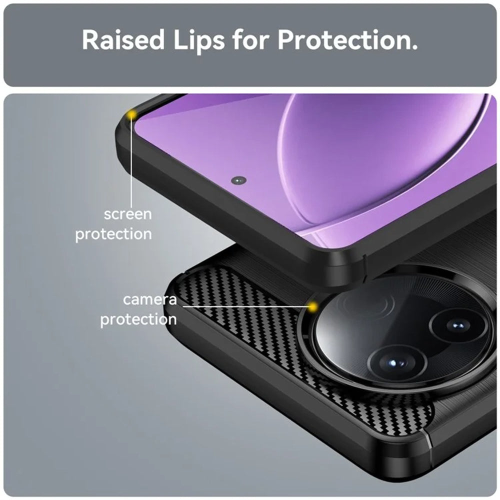 Tok Xiaomi Poco F7 Ultra-hoz, Techsuit, karbon, fekete