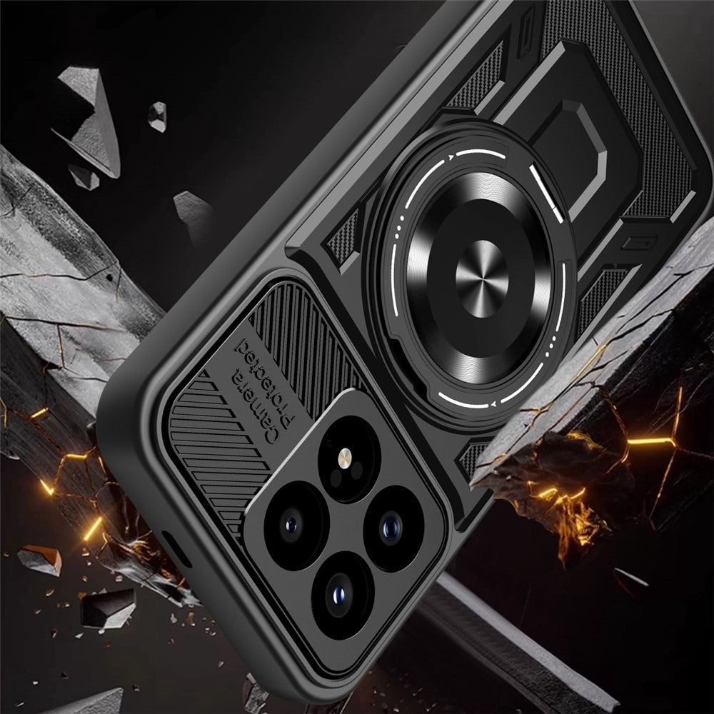 Tok a Xiaomi Poco F8 Pro-hoz, Techsuit, RuggedCam, Fekete