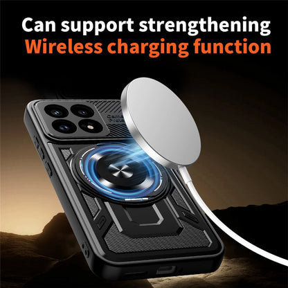 Tok a Xiaomi Poco F8 Pro-hoz, Techsuit, RuggedCam, Fekete