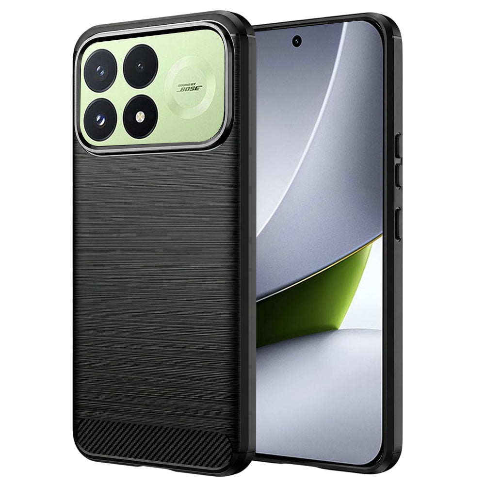 Tok Xiaomi Poco F9 Pro-hoz, Techsuit, Karbon, Fekete