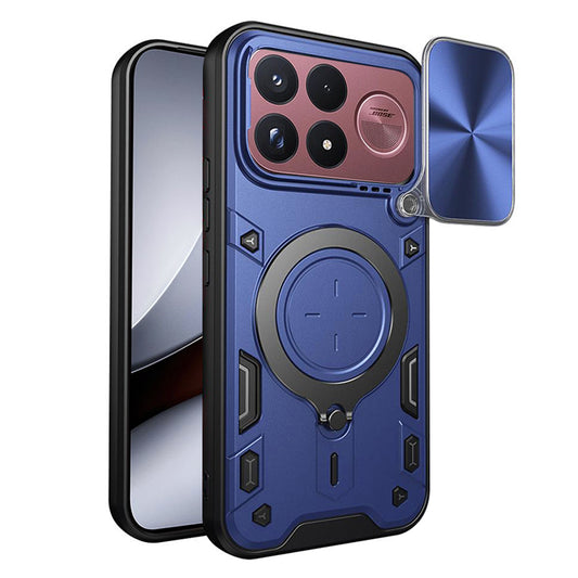 Tok Xiaomi Poco F9 Ultra készülékhez, Techsuit, CamGuard Pro, kék