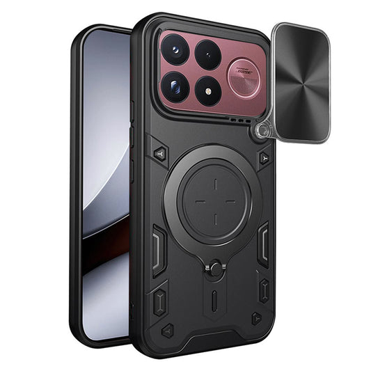 Tok Xiaomi Poco F9 Ultra készülékhez, Techsuit, CamGuard Pro, fekete