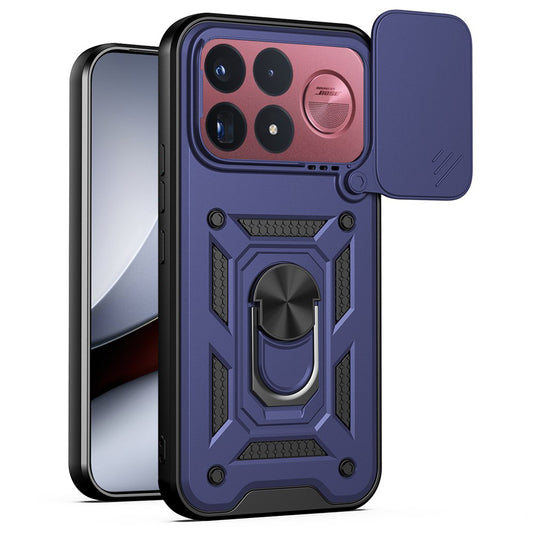 Tok Xiaomi Poco F9 Ultra készülékhez, Techsuit, CamShield, kék